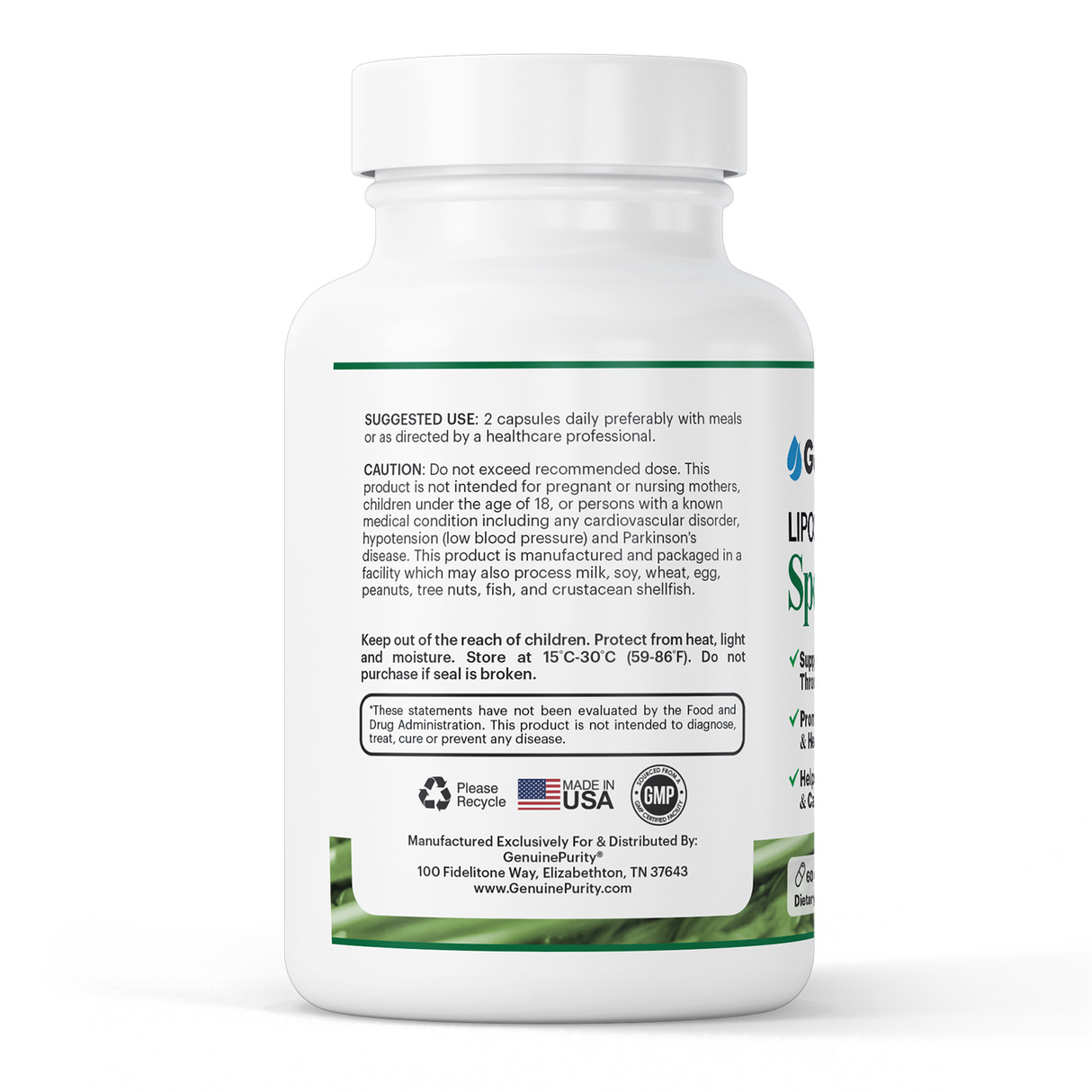 Liposomal Spermidine