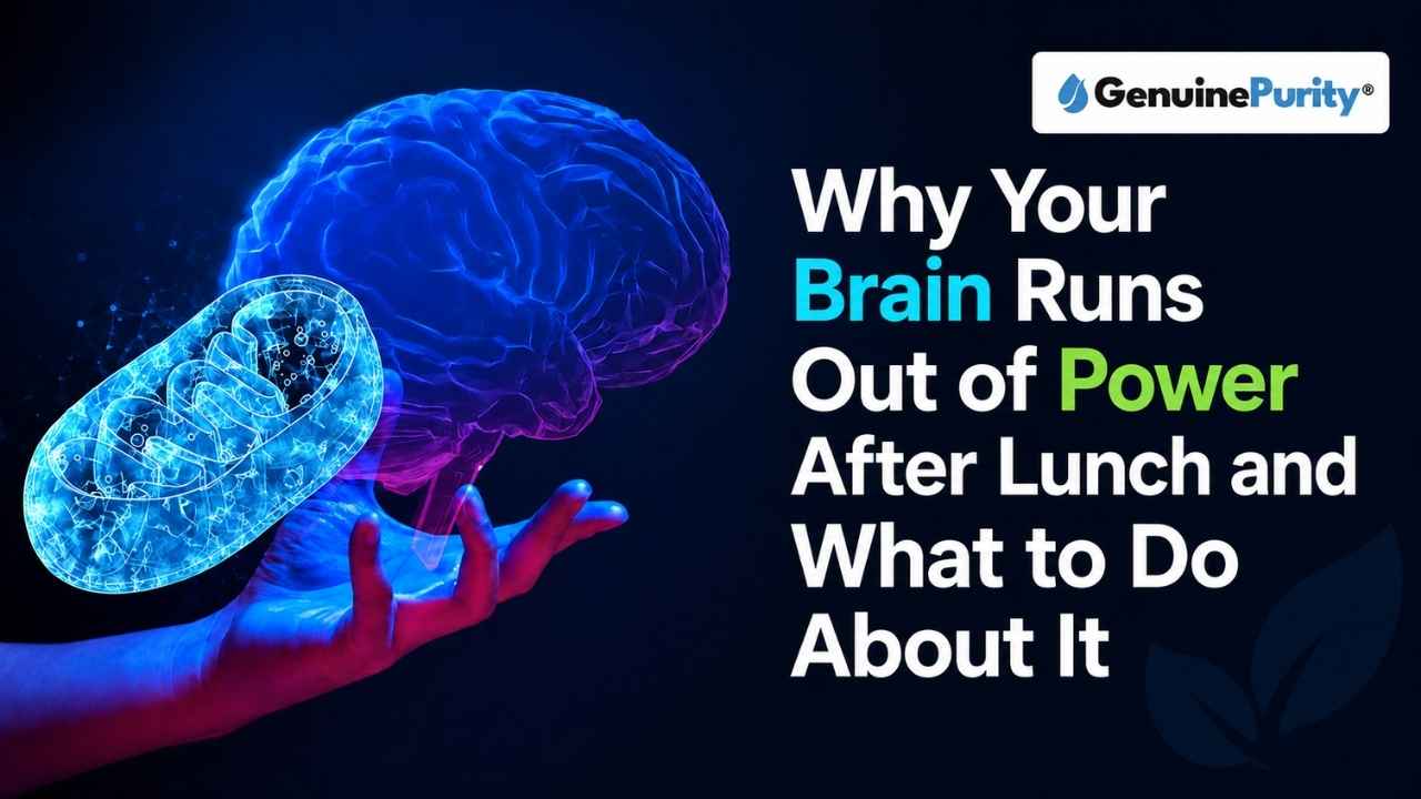 Why Your Brain Runs Out of Power After Lunch - And What Your Mitochondria Have to Do With It.