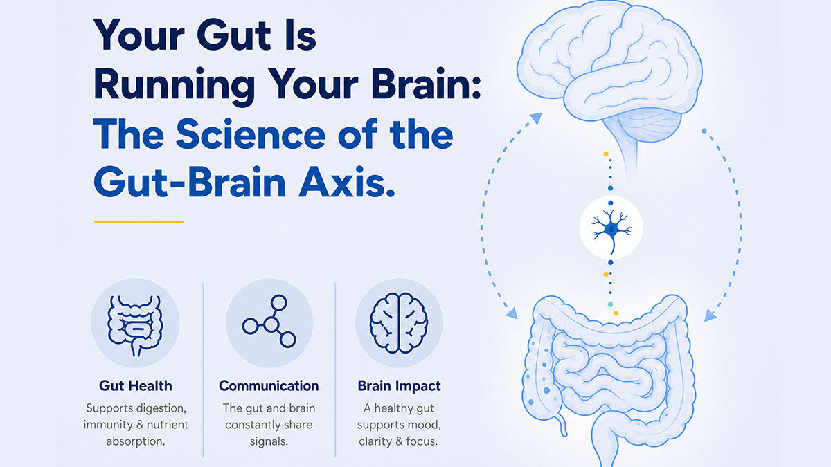 Your Gut Is Running Your Brain: The Science of the Gut-Brain Axis