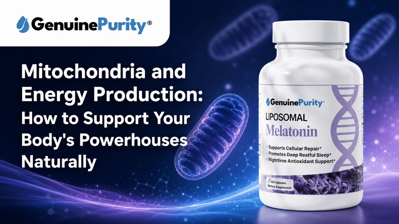 Mitochondria and Energy Production: How to Support Your Body's Powerhouses Naturally