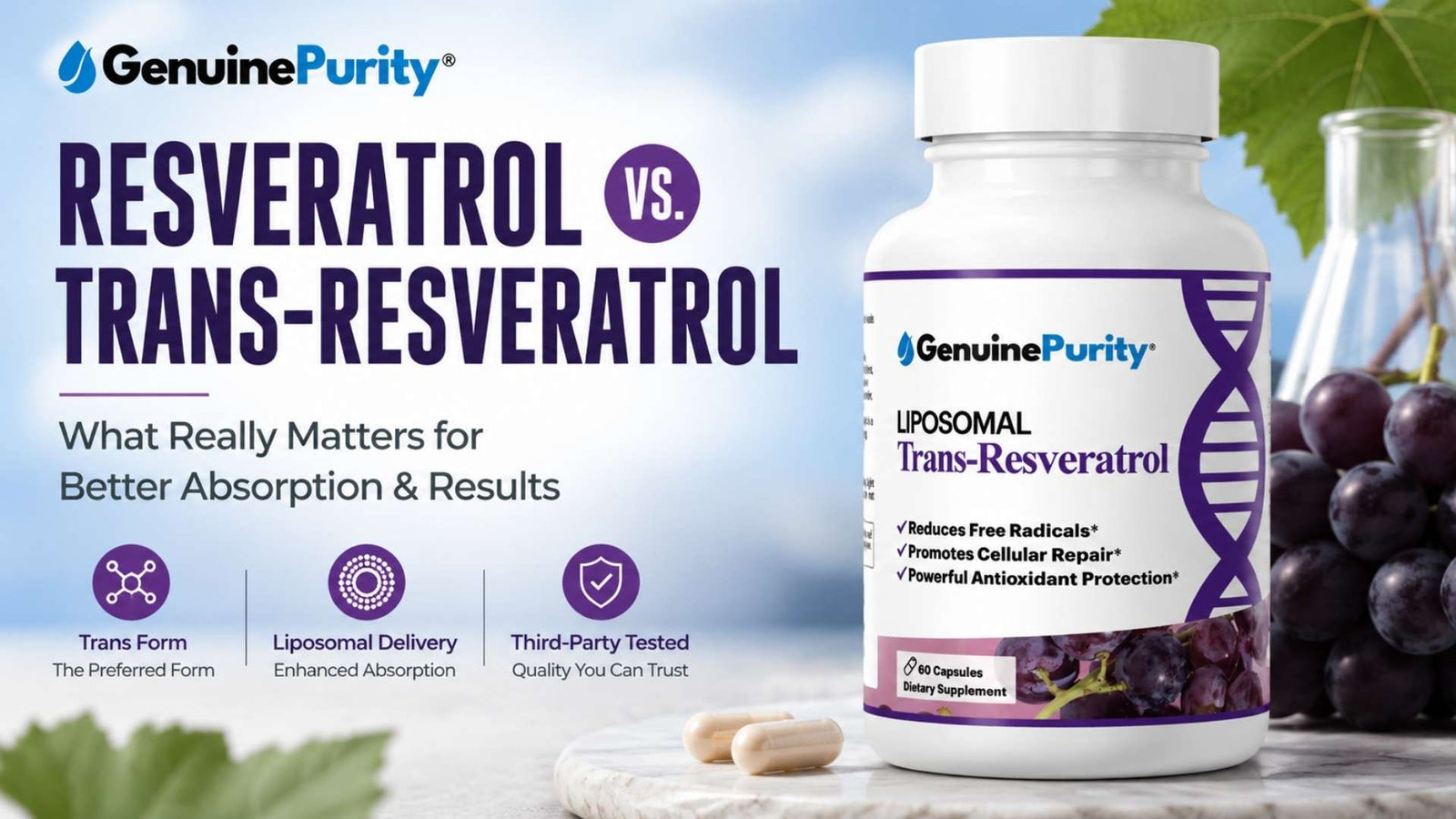 Resveratrol vs. Trans-Resveratrol: Which One Is Better?