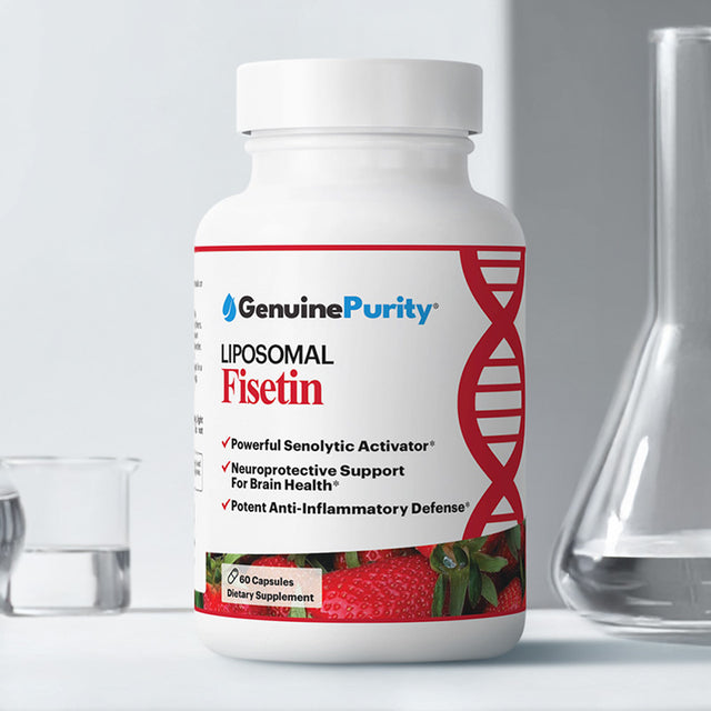 Liposomal Fisetin 60 Capsules Dietary Supplement