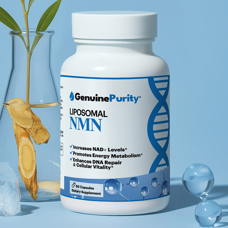 Genuine Purity Liposomal NMN 60-capsule bottle