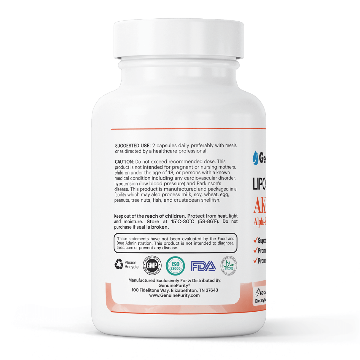 Liposomal AKG
