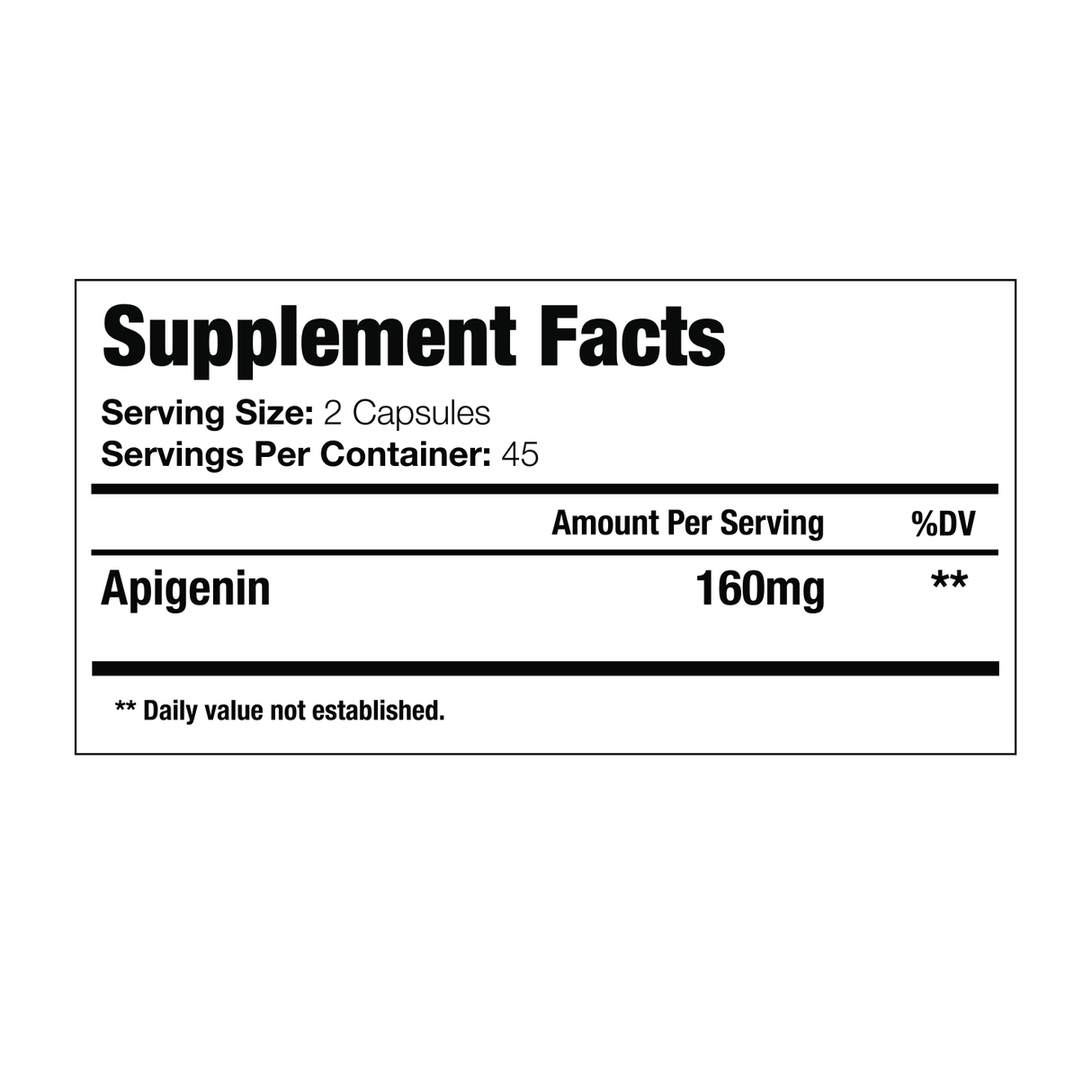 Liposomal Apigenin