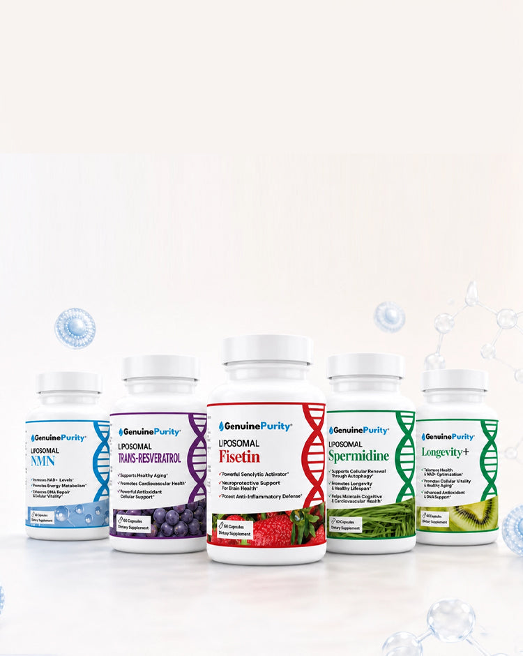 GenuinePurity product range lifestyle