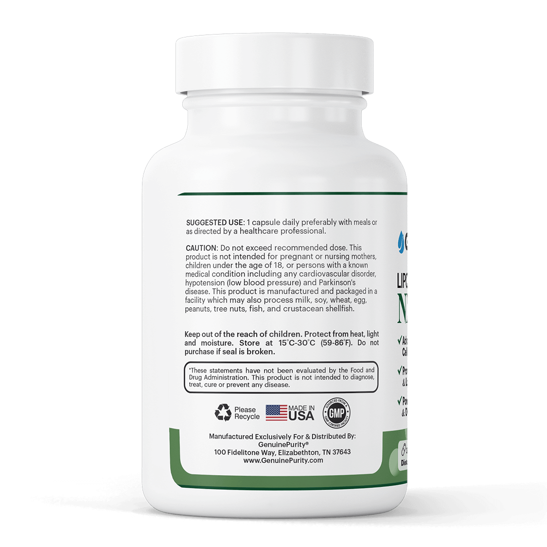 Liposomal NMNH