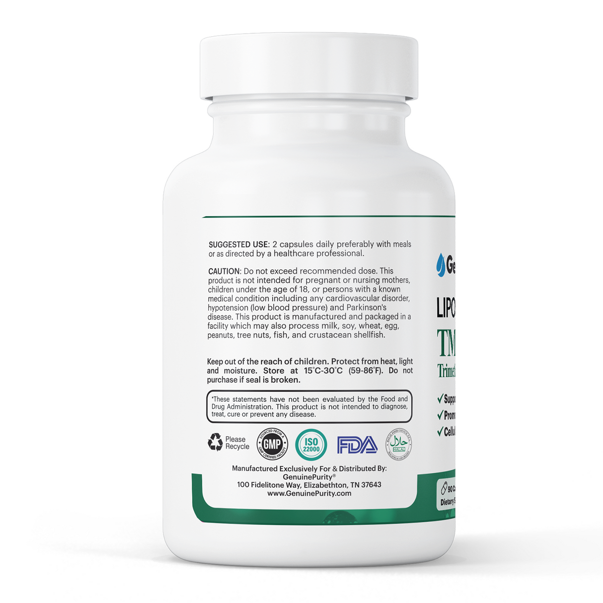 Liposomal TMG