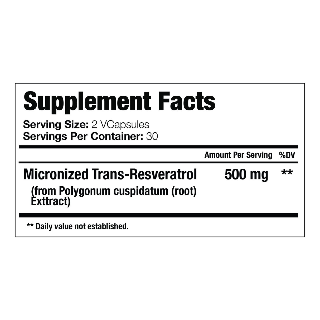 Liposomal Trans-Resveratrol