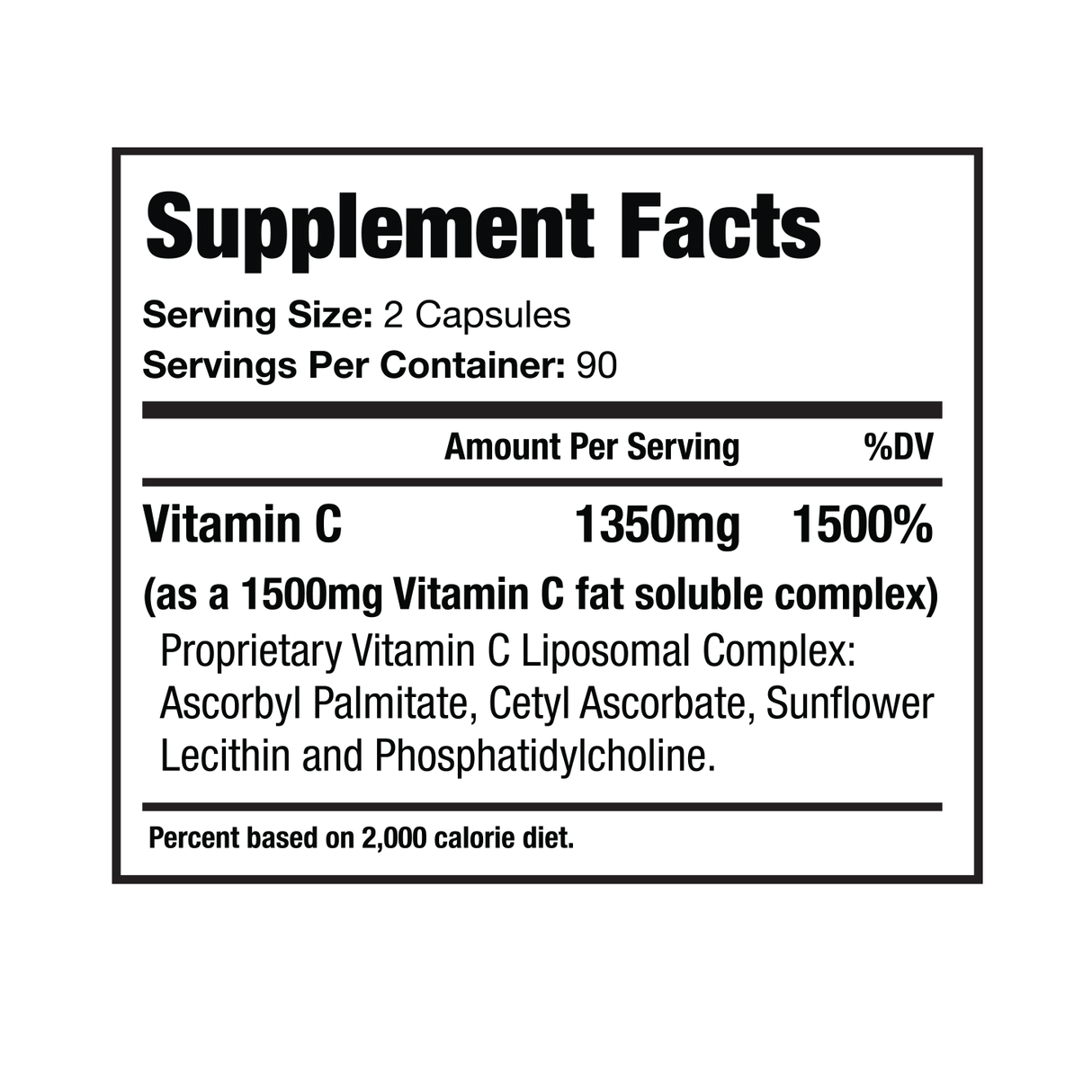 Liposomal Vitamin C