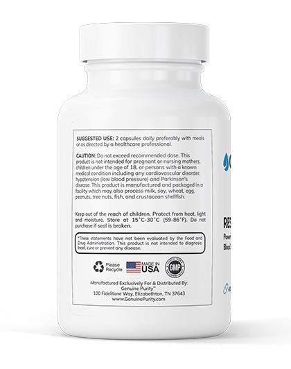 GenuinePurity™ Trans-Resveratrol